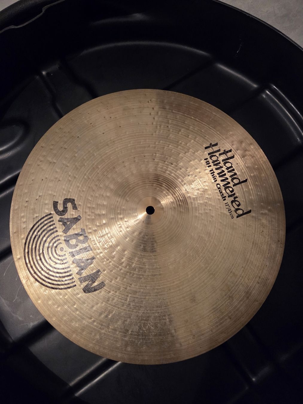 Sabian Strumenti musicali: Sabian Hand Hammered Thin Crash 17 Zoll – Usato da Wetzikon ZH venduto da helbosound