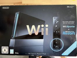 Nintendo Wii Nera con Wii Sports Resort - Perfetta!