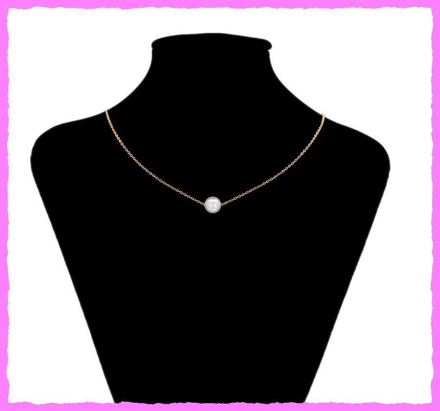 Ketten: Bezaubernde Kette mit einer MK Perle ca. 8mm – Neu und originalverpackt aus Oberglatt ZH von Diamond-Girl 2