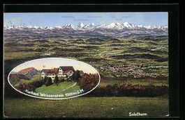 Solothurn, Ortsansicht, Kurhaus Weissens