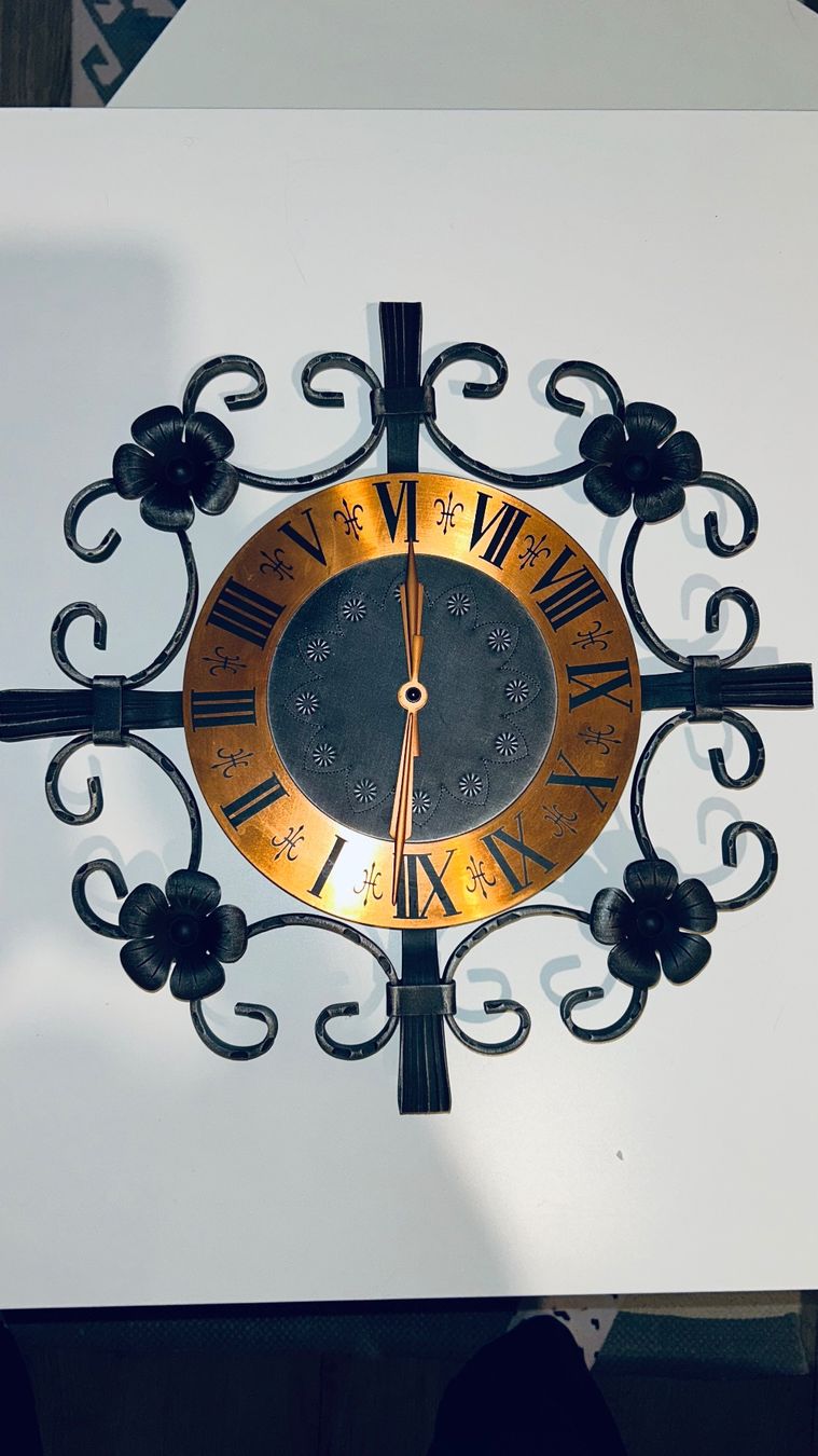 Stand- & Wanduhren: Vintage - Wanduhr   Ø  35cm – Gebraucht aus Brunnen von Nala2929 1