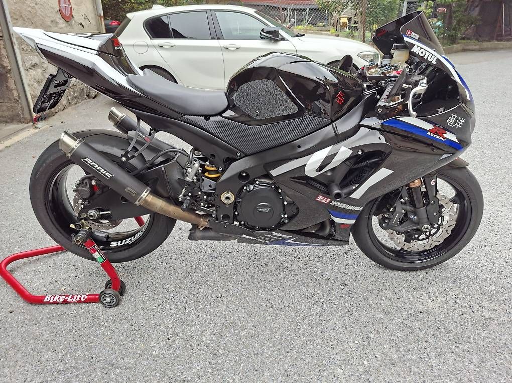 Route: GSX-R 1000 K7 – D'occasion à Corbières par Jeremy_72 2