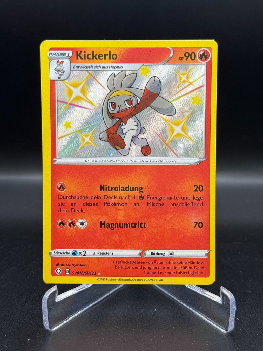 Pokémon Carte collezionabili: Kickerlo (SHF SV16) - Shiny – Usato da Birmensdorf ZH venduto da SnorlaxMail