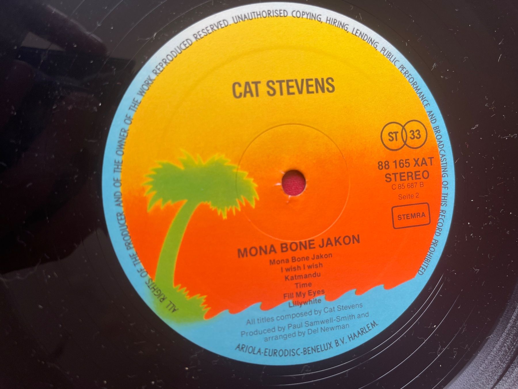 Dischi in vinile: A591/Cat Stevens - Mona Bone Jakon – Usato da Frutigen venduto da Philippe_jsp 2