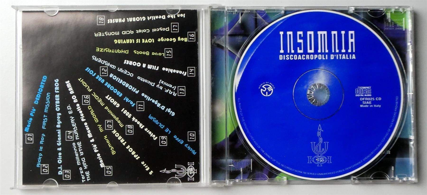 CDs: Insomnia - Discoacropoli D'Italia – Gebraucht aus Frauenfeld von Astra13 1