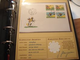 Abart Yakari Combo FDC, 2012, geänderte Zähnung