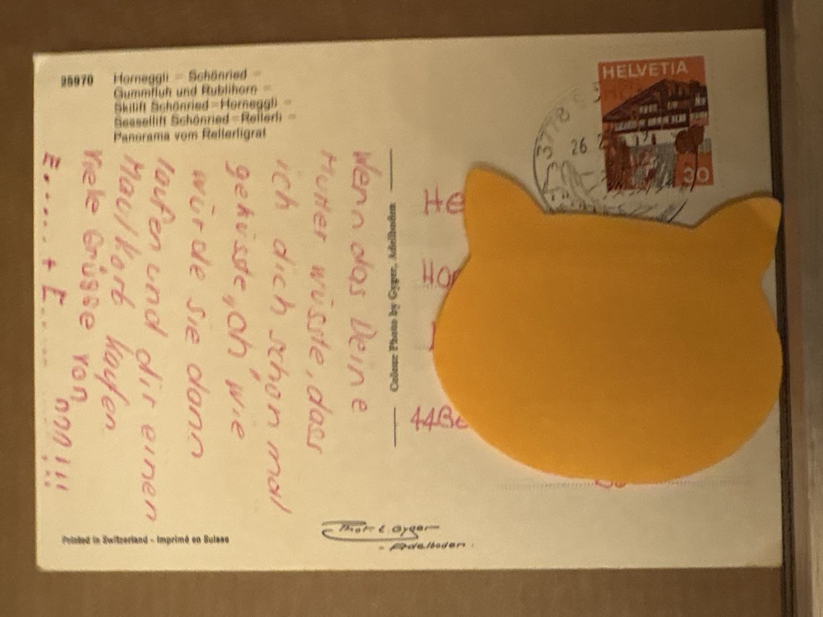 Cartoline postali: AK von Schönried – Usato da Rümlang venduto da Kartenpost1 1