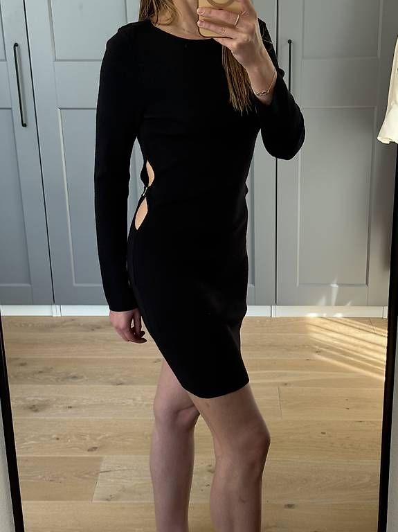 Vestiti: Schwarzes Kleid von Mango - Größe S – Usato da Zürich venduto da YanaZam 4