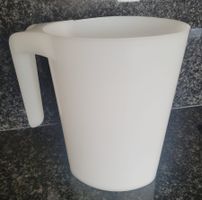 Kunststoff Krug / "Litermass" (1 l) stabil/sauber/intakt !