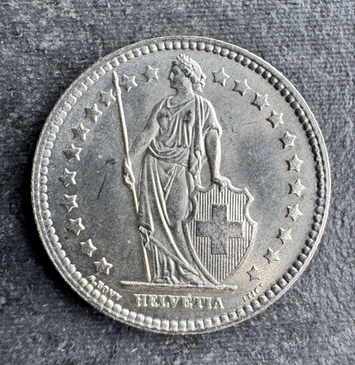 Toutes les monnaies: 1 Franken 1921 – D'occasion à Meilen par coins4sale 1