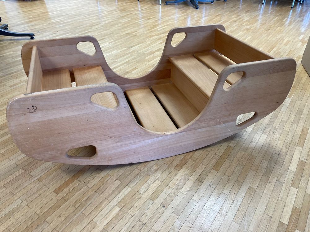 Wippe Holz Montessori