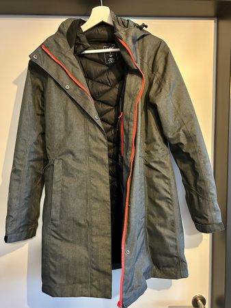 Winterjacke Vikafjell, Gr. S, Grau