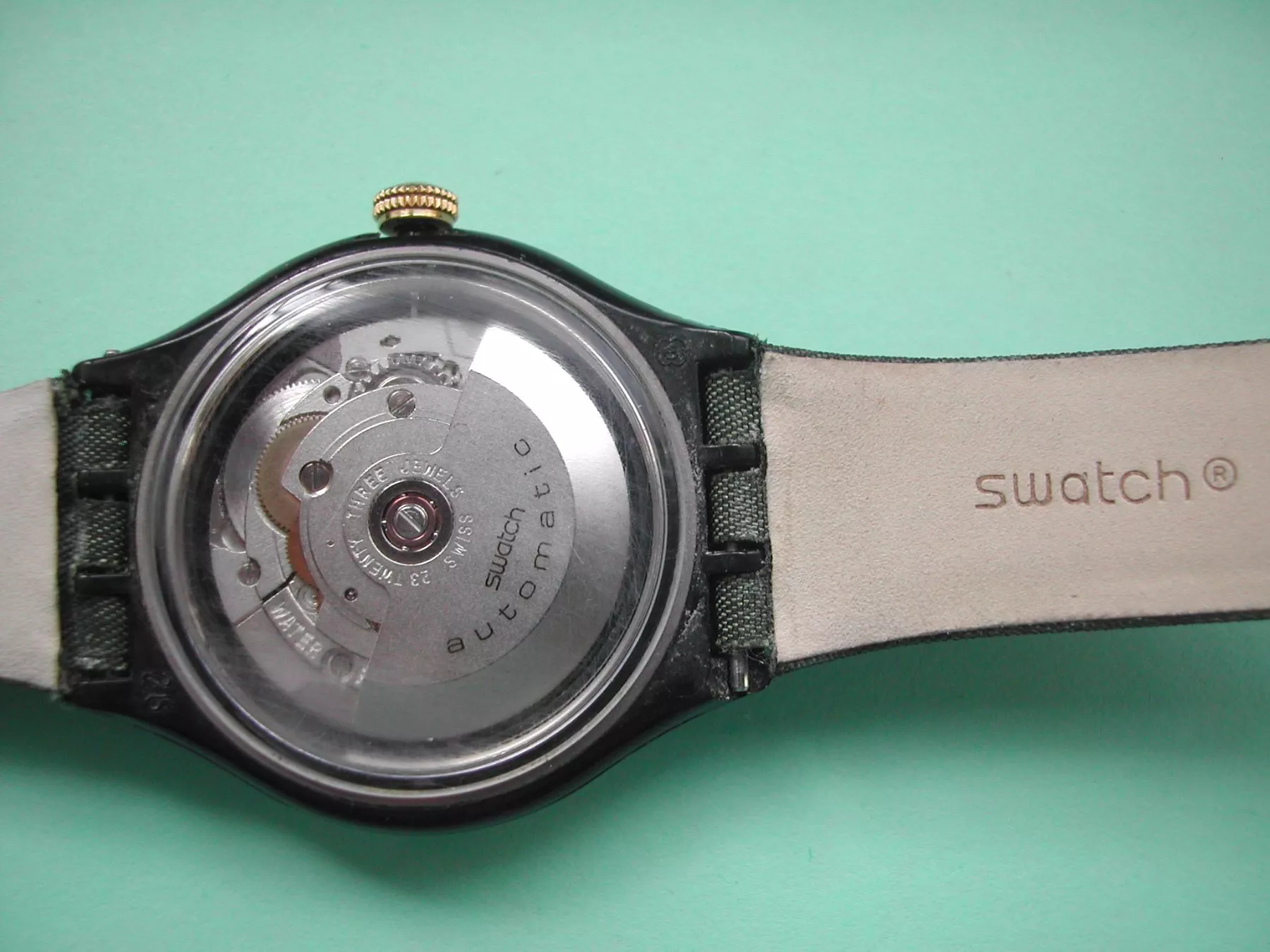 Swatch Uhren: SWATCH AUTOMATIC RUBIN - 1991 - – Neu (gemäss Beschreibung) aus Castel San Pietro von Gchico 4