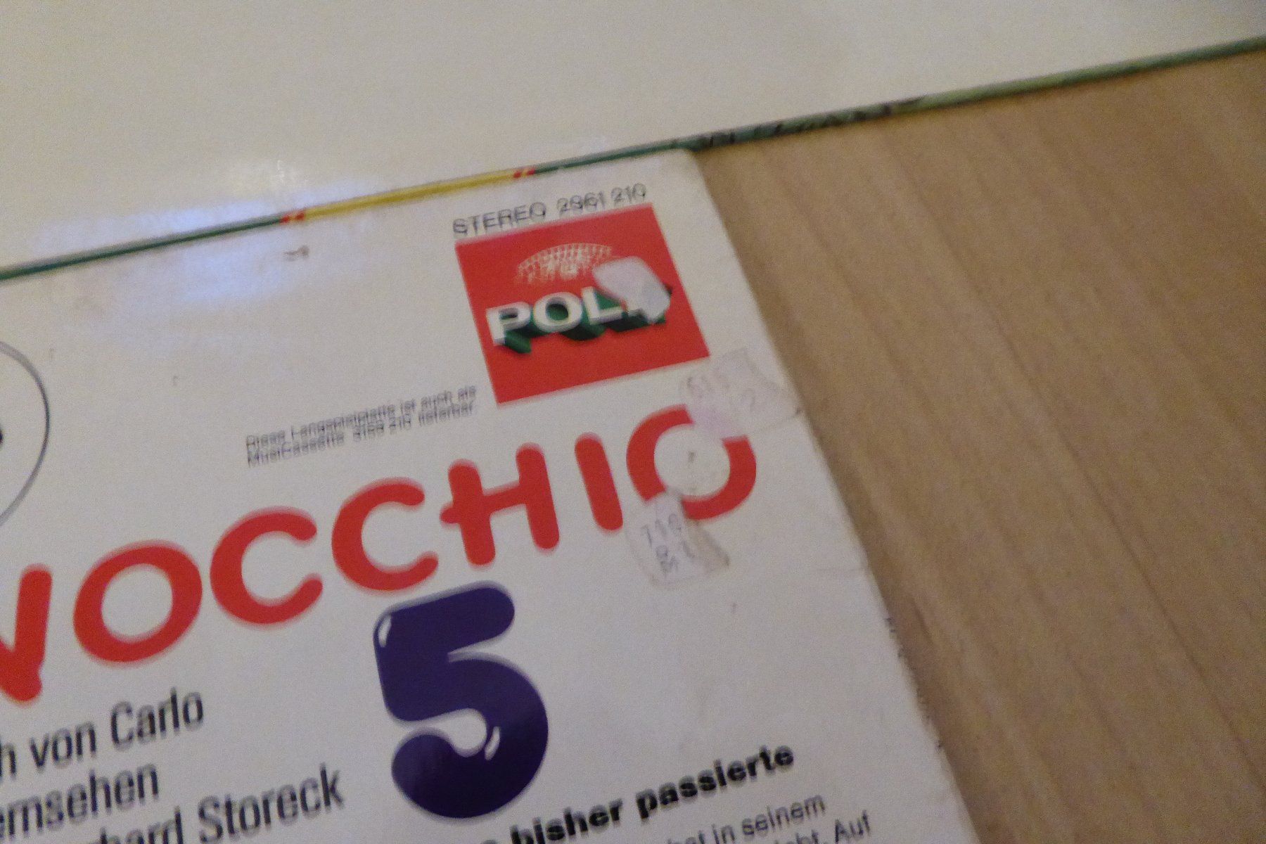 Dischi in vinile: 5x LP Pinocchio Poly Kinder – Usato da Allschwil venduto da Summelsarium 4