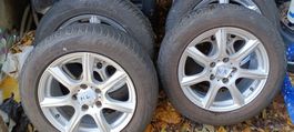 4 roues 205/60R16 jantes Alu Toyota Verso ou autres