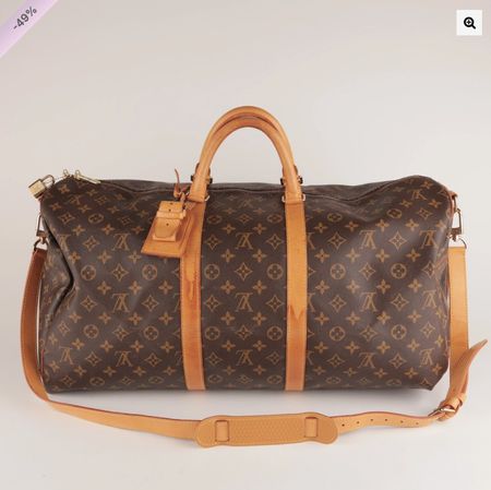 Keepall 55 Bandoulière Monogram Louis Vuitton