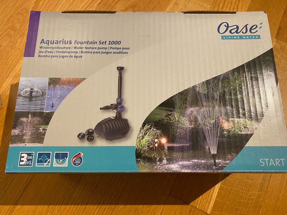 Oase Gartenteich Aquarius Set 1000 Kaufen auf Ricardo