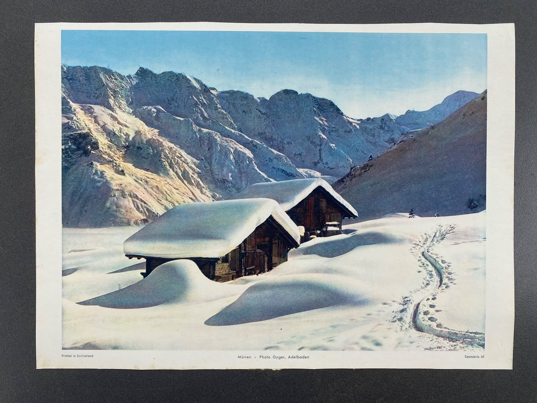 Foto & Immagini: Fotobild MÜRREN – Usato da Dietlikon venduto da Sa_Biene