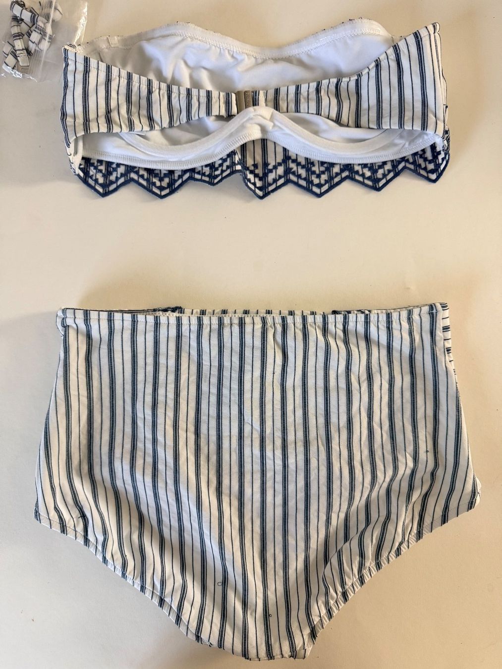 Seafolly Costumi da bagno & Bikini: SEAFOLLY, Bikini, Grösse 40, Farbe Weiss/Blau – Nuovo e nell'imballaggio originale da Rudolfstetten venduto da gst_g7xl 5