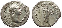DOMITIAN silver denarius