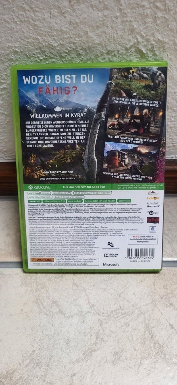 Microsoft Giochi: Xbox 360 - Farcry 4 – Usato da Münsingen venduto da Heroism2010 1
