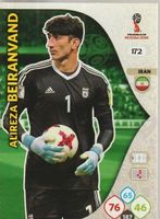 FIFA WORLD CUP RUSSIA 2018 Adrenalyn XL 172 BEIRANVAND IRAN
