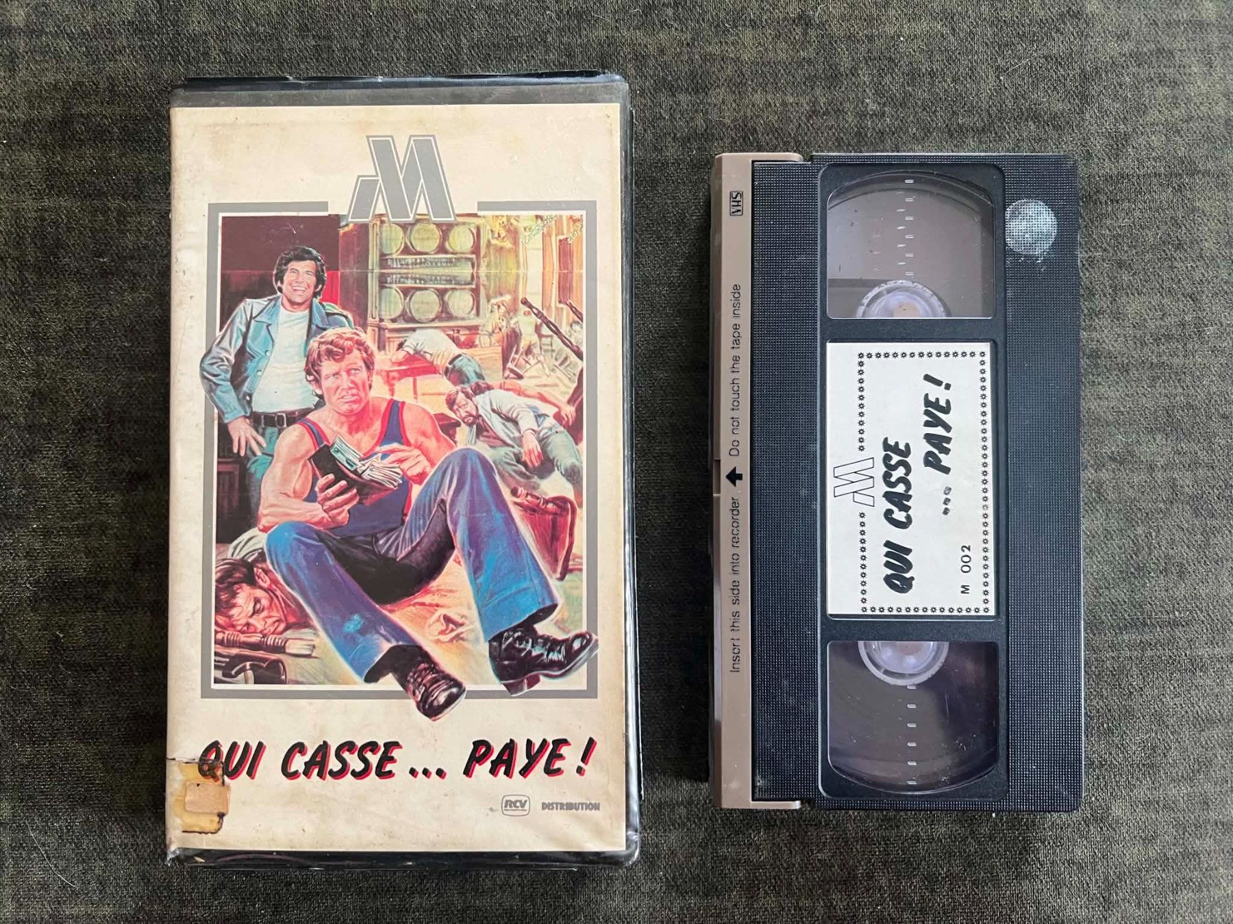 Tutti i VHS: VHS Qui casse... paye ! – Usato da zürich venduto da tombeterams
