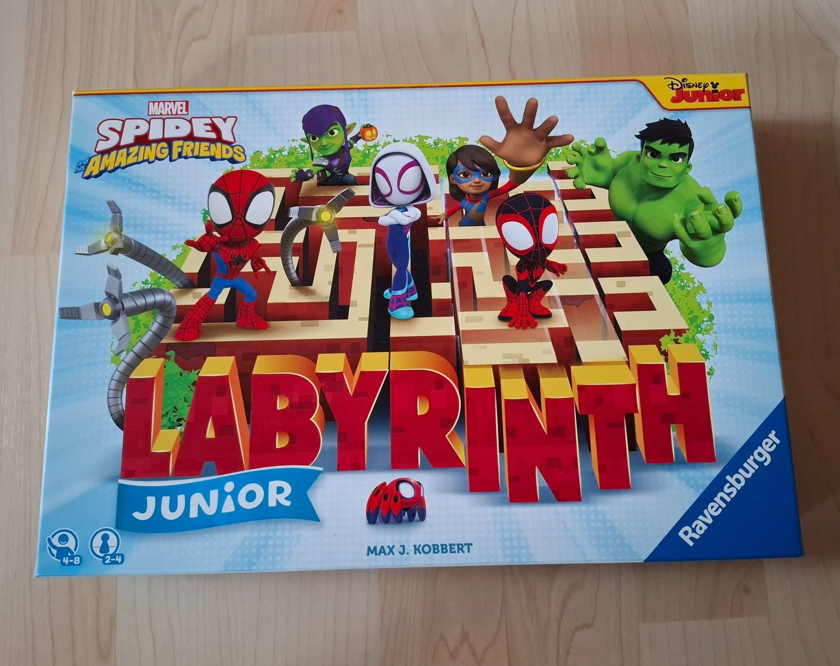 Ravensburger Spiele: Spidey Labyrinth Junior – Gebraucht aus Oberurnen von rotty80
