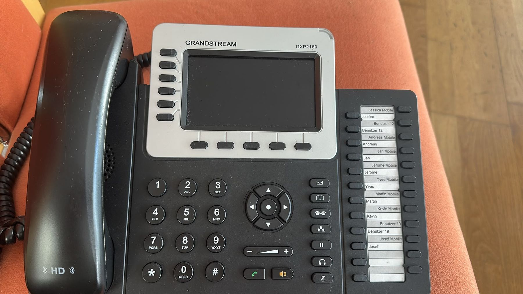 Telefoni: Grandstream GXP2160 IP-Telefon + Erweiterungsmodul – Usato da St. Gallen venduto da hem_q5dw