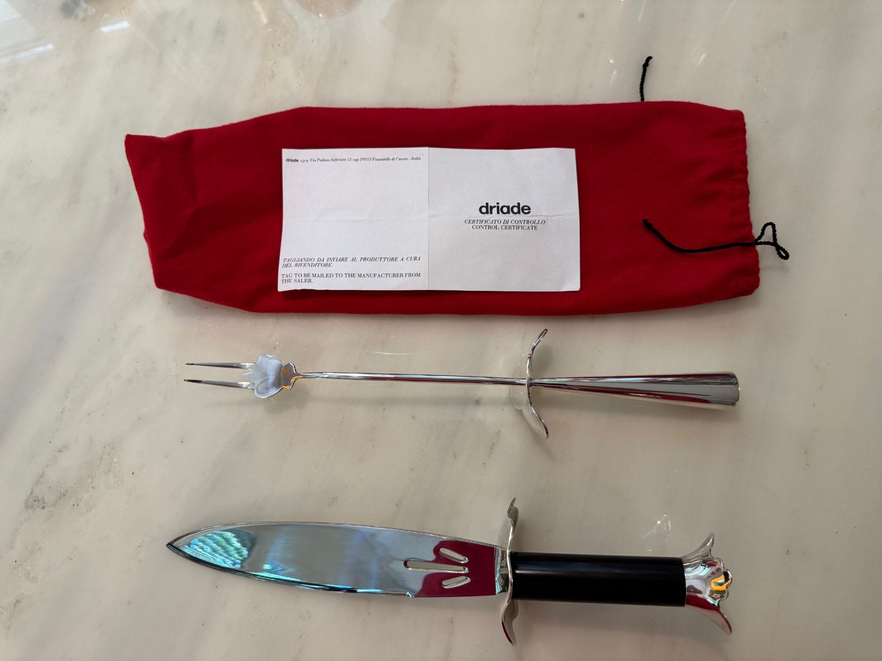 Bestecksets: NEU Set versilbert Borek Sipek "Aires" 1991/92 – Neu (gemäss Beschreibung) aus Stallikon von camillecarlo2016 1