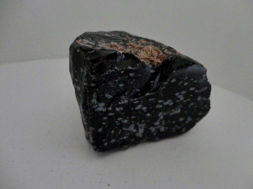 Mineralien & Heilsteine: Schneeflocken-Obsidian roh – Neu (gemäss Beschreibung) aus Biberist von Steine