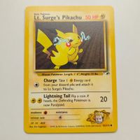 Pokemon Lt. Surge's Pikachu Gym Heroes ab 1 CHF Vintage