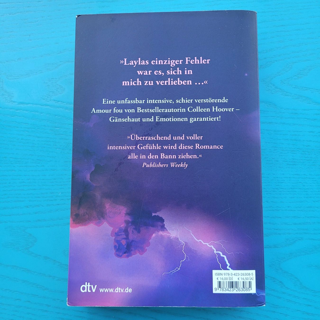 Libri: Colleen Hoover- Layla – Usato da SCHÜBELBACH venduto da CoKaHa 1
