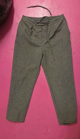 ZARA Damen Hose  Elastischer Bund Grösse 38