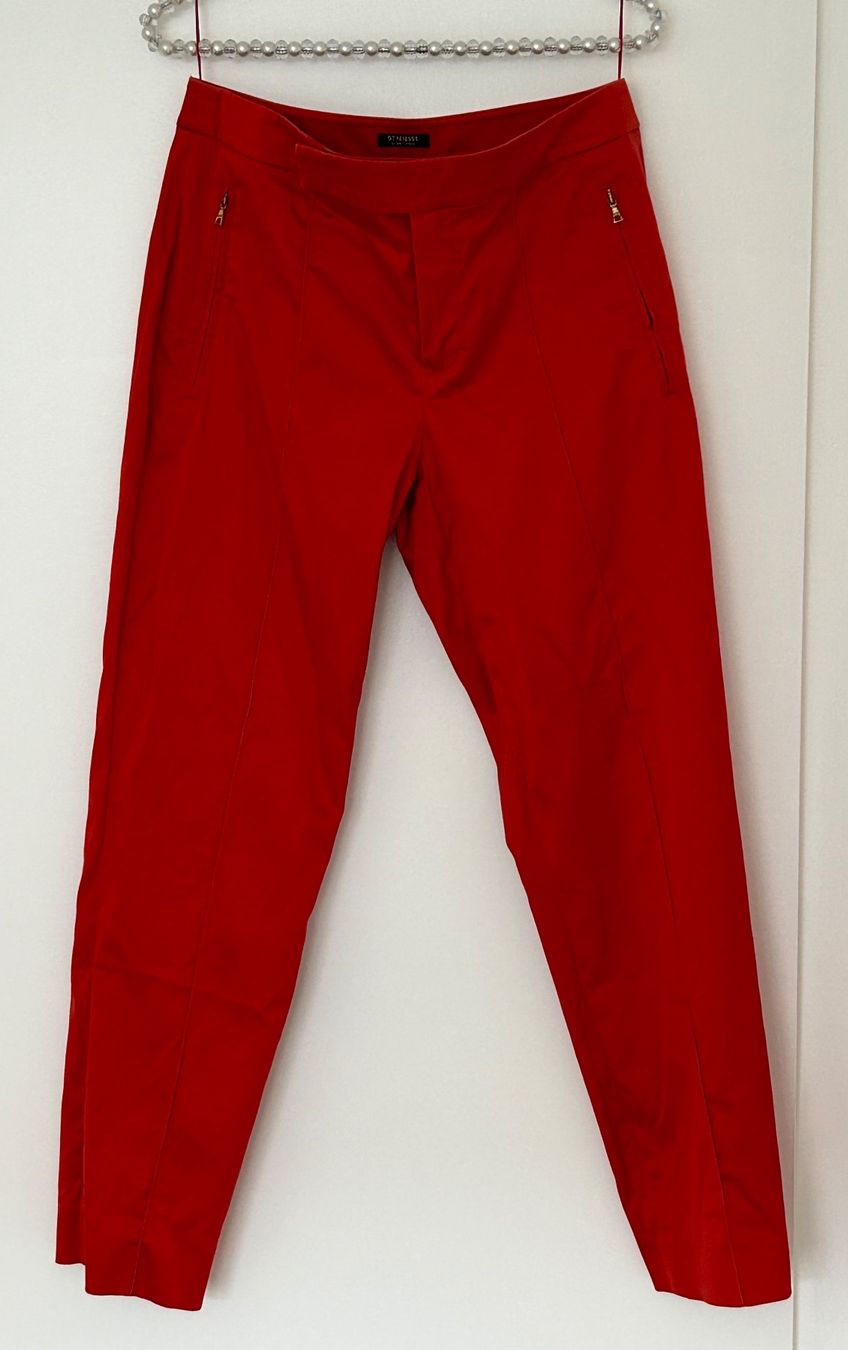 Strenesse Pantaloni: Strenesse Hose Gr. 38 rot – Usato da Horn venduto da Resvi