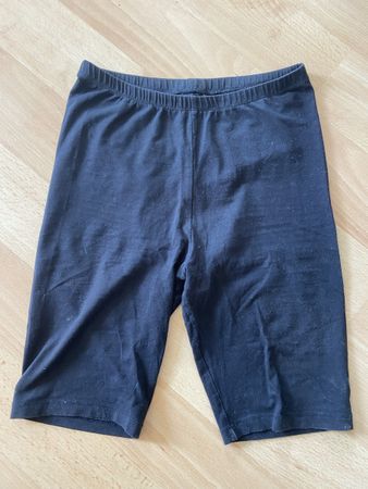 Schwarze Radlerhosen Gr. S