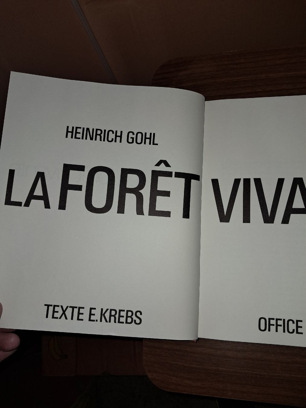 Libri: Heinrich Gohl la Foret vivante – Usato da Le locle venduto da juliensaran 1