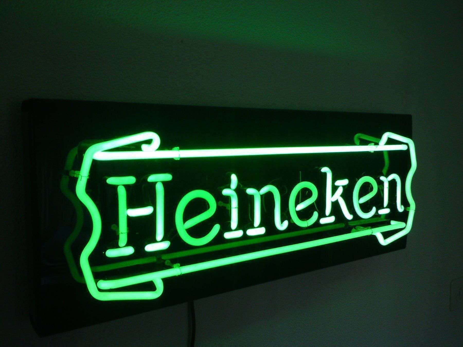 Insegne: Neon Reklameschild Heineken – Usato da Gerlikon venduto da thomasr01