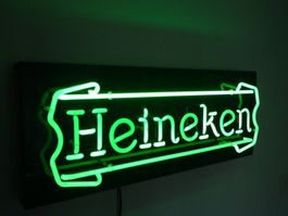 Neon Reklameschild Heineken