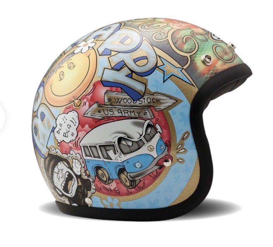 Caschi & visiere: DMD Helm - Harley / Vespa Eyecatcher! – Usato da Rorschach venduto da VE5PA 1