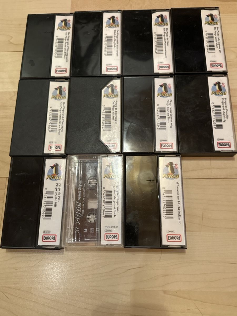 Musicassette: Pingu Kassetten, 13 Stück – Usato da Othmarsingen venduto da Crallthene98 1