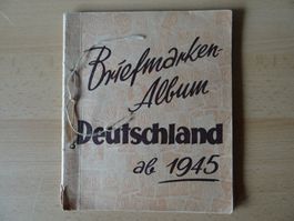 Interessantes Album Deutschland ab 1945 meist ungestempelt