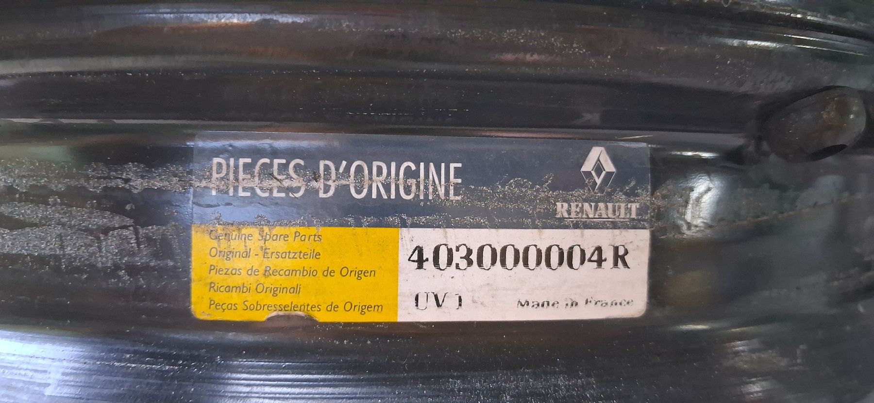 Renault Felgen: Stahlfelgen Renault 16 Zoll – Gebraucht aus Nürensdorf von Juergb 1