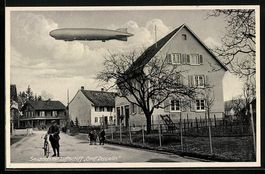 Seuzach, Luftschiff Graf Zeppelin über 
