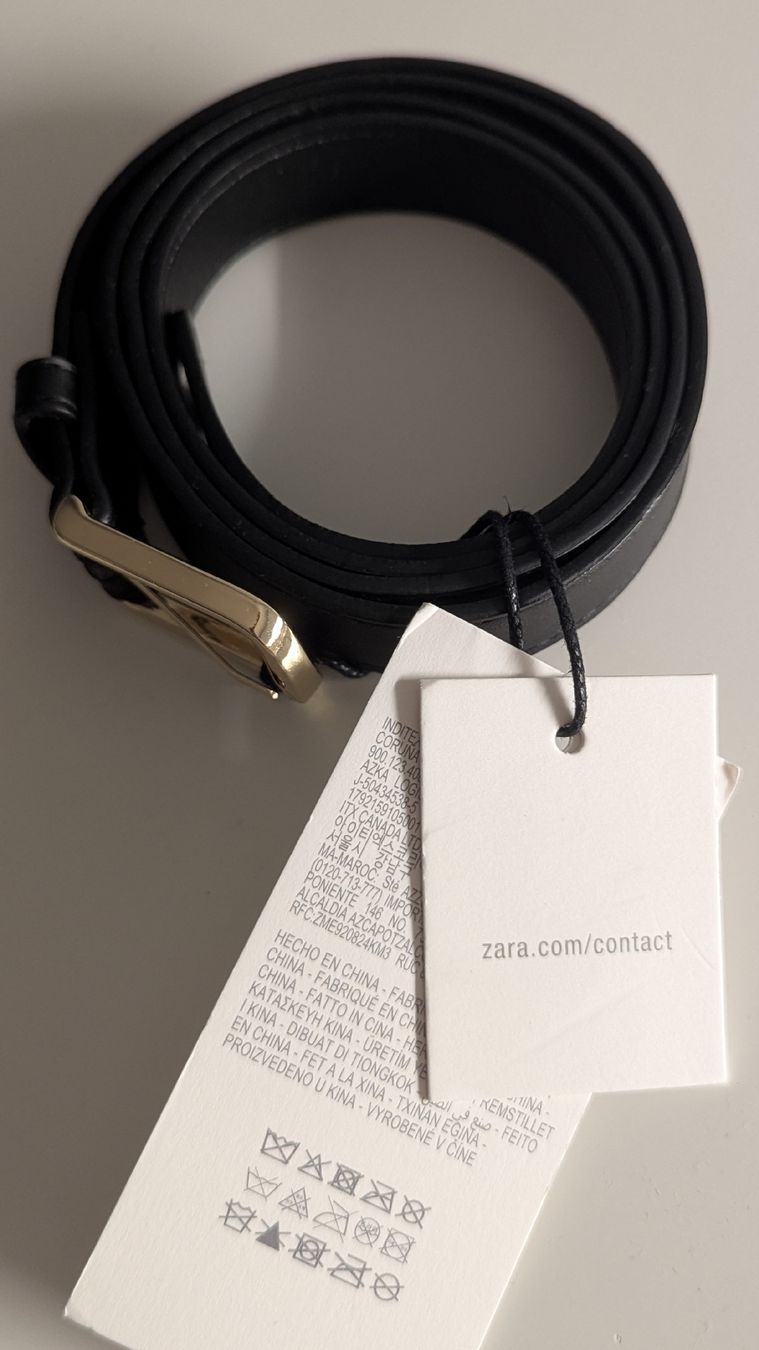 Zara Gürtel: Zara Gürtel.  – Neu und originalverpackt aus Winterthur von losa_p966 1