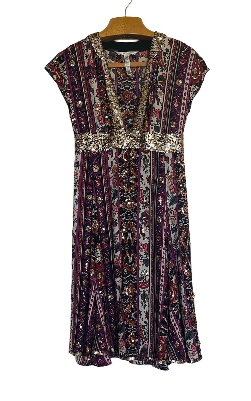 Diane von Furstenberg Robes: Robe en soie DIANE VON FURSTENBERG (M) – D'occasion à Genève par Bazarare 1