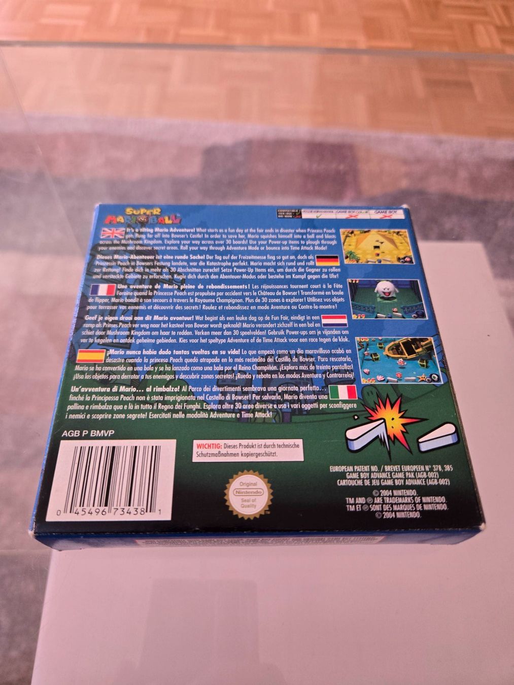 Nintendo Giochi: Super Mario Ball OVP GameBoy Advance – Usato da Bussigny venduto da Kfdlt 3