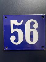 hausnummer 56 /antik/nummernschild