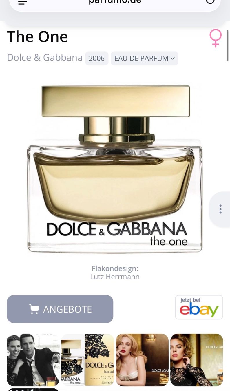 Dolce & Gabbana Parfums & Eau de Toilette: The One Dolce & Gabbana EDP 2ml..Duftprobe. – D'occasion à Zürich par deruja 3