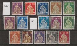 1908 : Lot Helvetia mit Schwert */** KP  445.--